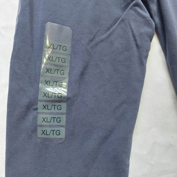 NWT Manguun Teens Navy Blue Silver Leggings, Girls XL - Picture 5 of 7